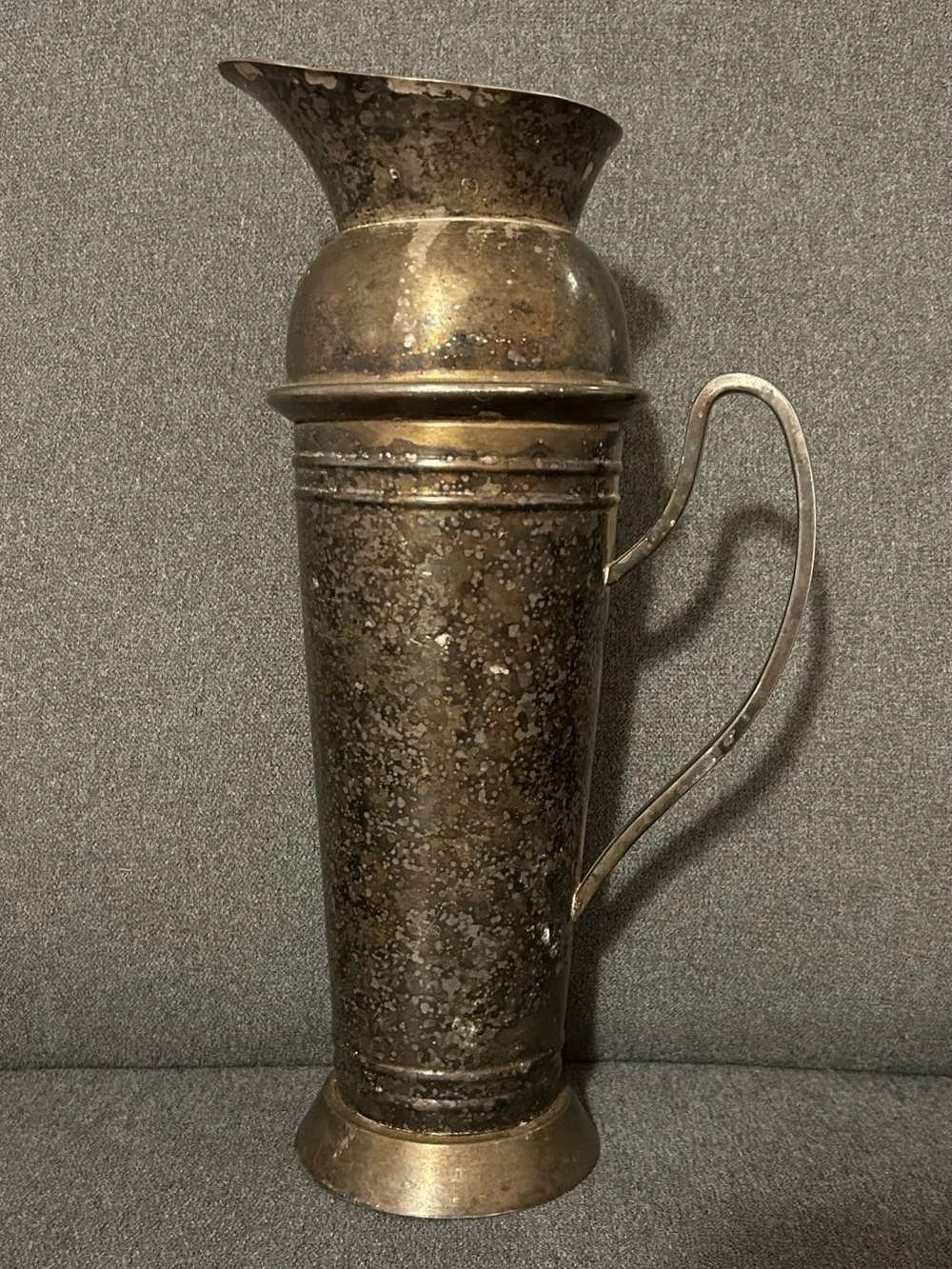 Pottery Barn Vintage Silver Plated Cocktail Shaker